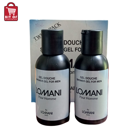 LOMANI SHOWER GEL FOR MEN PACK OF 2