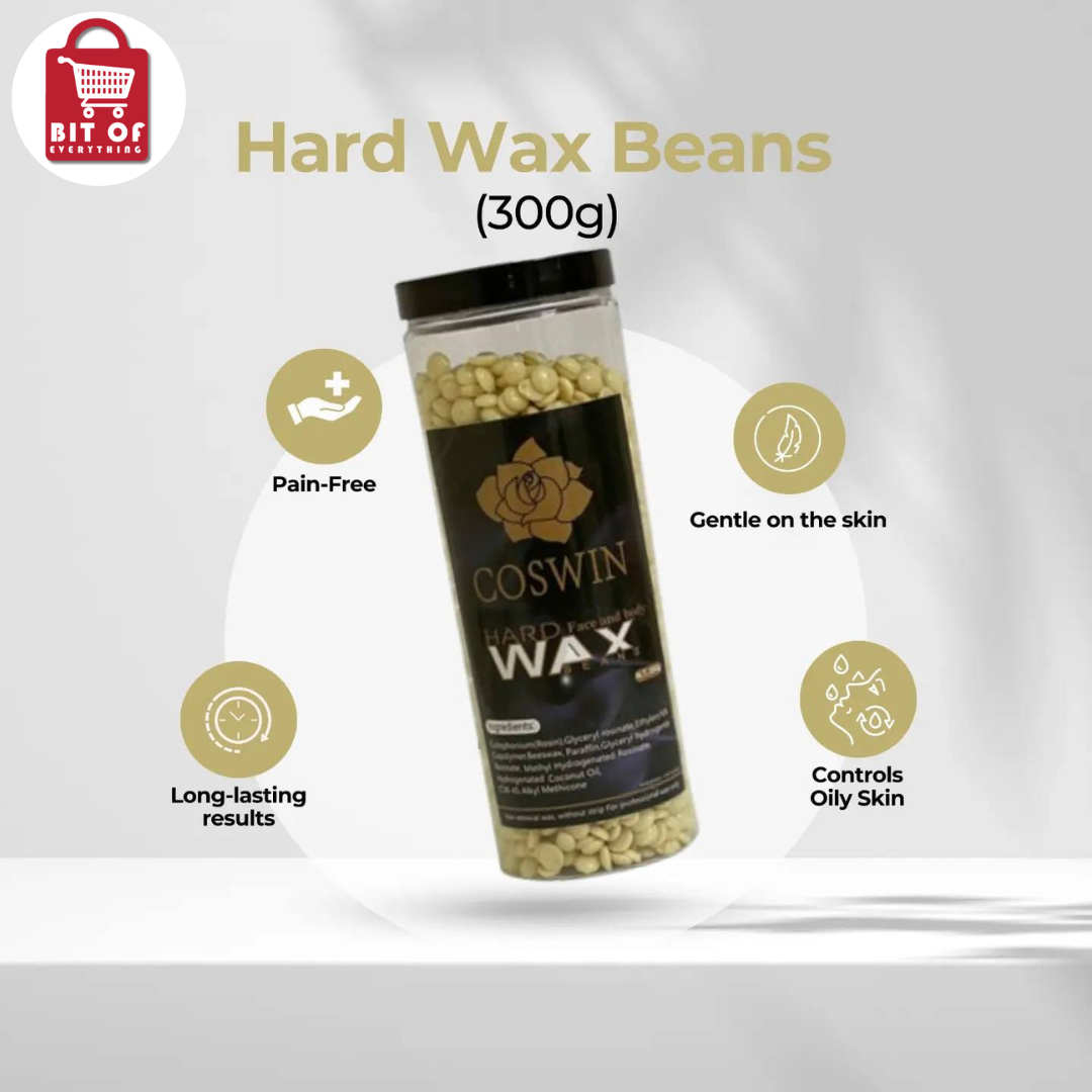 HARD WAX BEANS BY COSWIN PAIN FREE