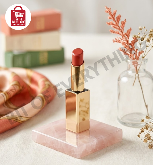 Luxe Gold Velvet Matte Lipstick - Radiant Coral Coral
