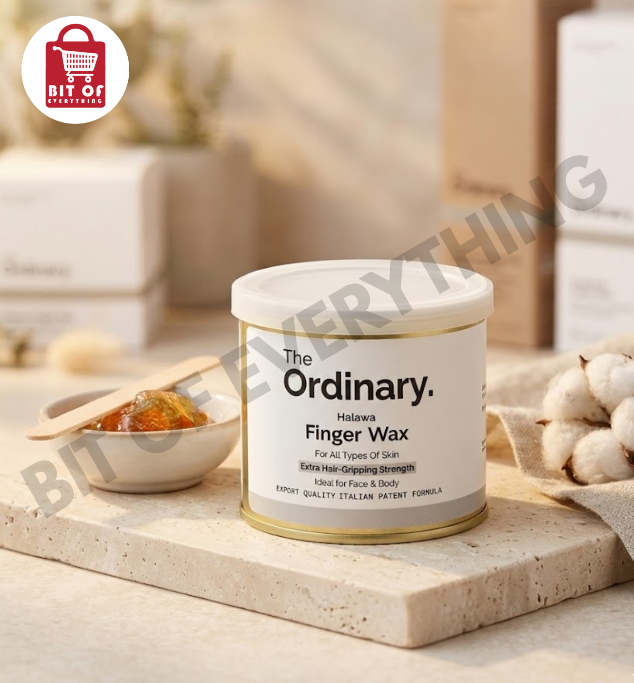The Ordinary Halawa Finger Wax - Extra Hair-Gripping Strength (Face & Body)