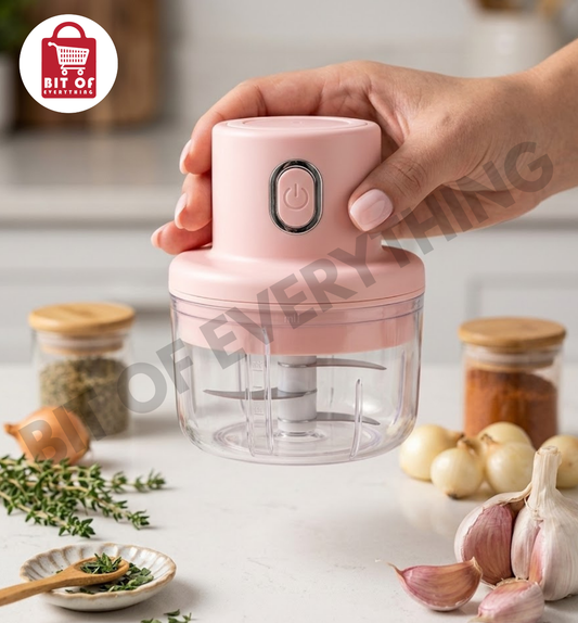 Mini Electric Garlic Chopper & Food Processor