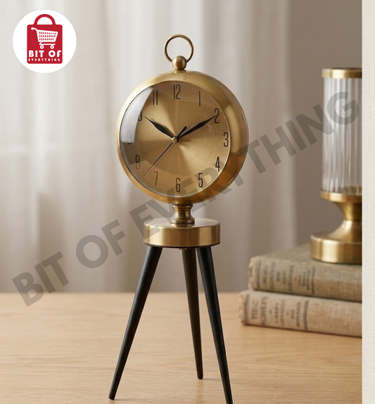 STAND CLOCK AND MIRROR