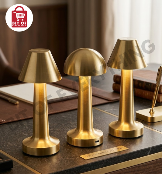 TABLE LAMP GOLDEN (EACH)