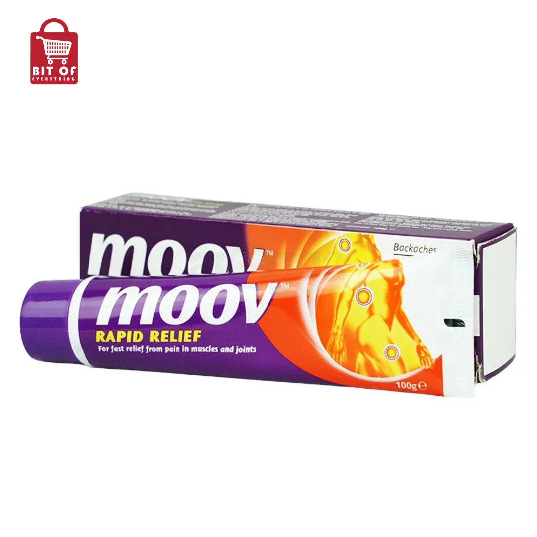 Moov Cream Rapid Relief From Pain In Muscles And Joints