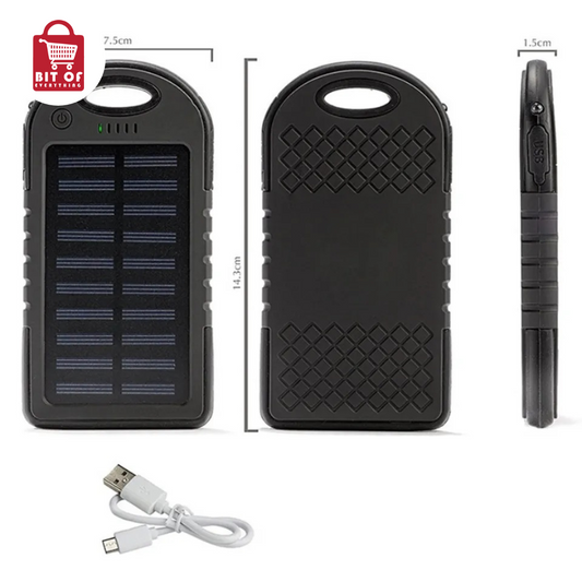 Polymer Battery Solar Power Bank Waterproof Solar Camping Portable Mobile Phone Charging Station