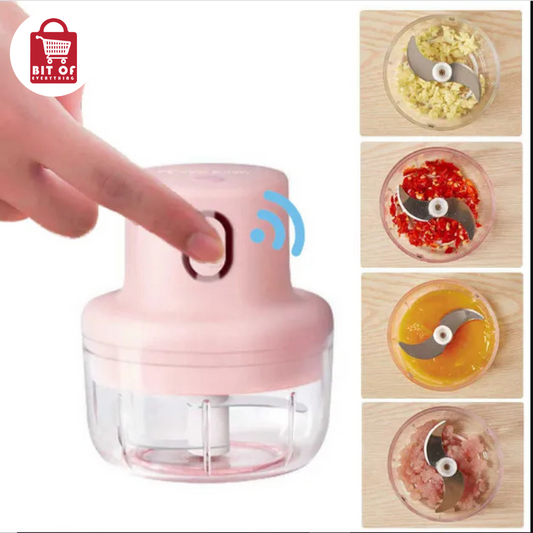 Electric Mini Food Chopper Processor Wireless