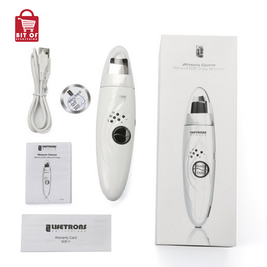 LIFETRONS - UI-400 Beauty Essentials Ultrasonic Cleanser With Ion & EMS Lifting