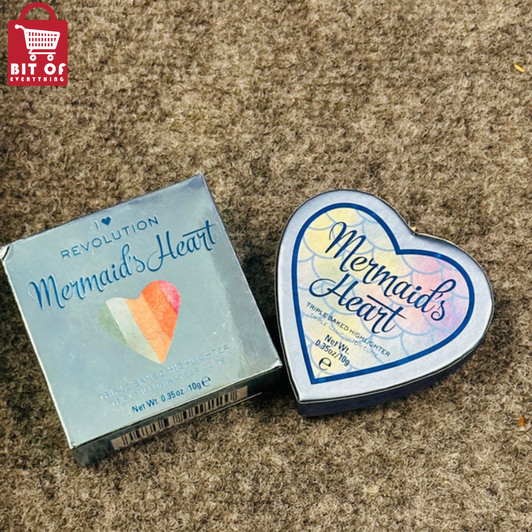 Mermaid’s Heart - Triple baked highlighter Triple illuminator cuite