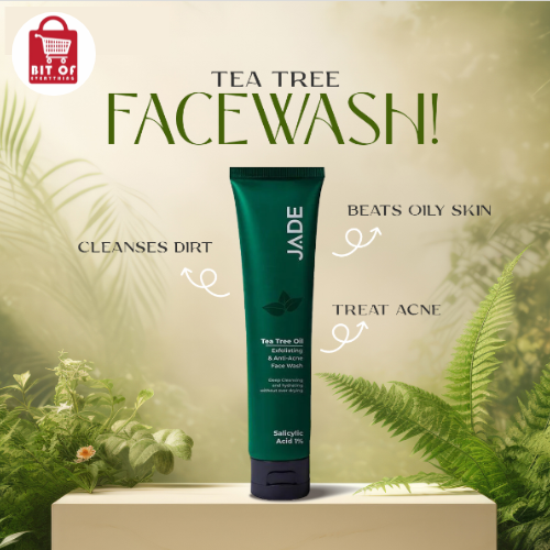 Jade Facewash Salicylic Acid Tea Tree Oil