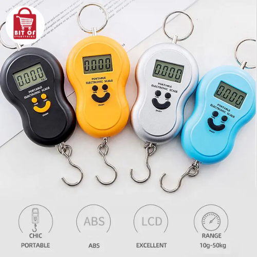 50kg Electronic Digital Hanging Luggage Scale, Lcd Display Travel Luggage Portable Weighing Scale