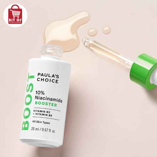 Paula's Choice BOOST 10% Niacinamide Booster, Vitamin B3, Vitamin C & Licorice Extract Serum, Pore Minimizer, Full Size 20 ml