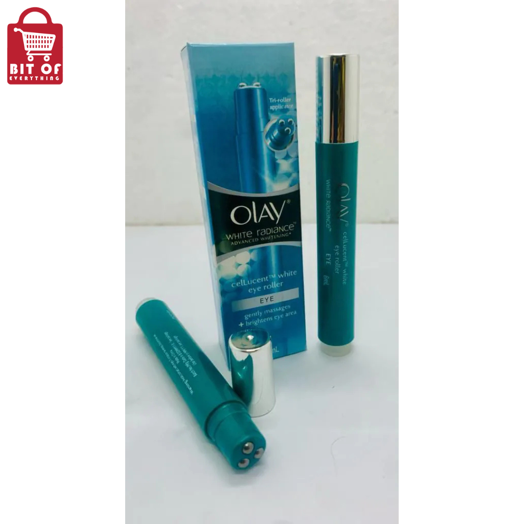 OLAY White Radiance Advanced Whitening Cellucent White Eye Roller Eye Gently Massage