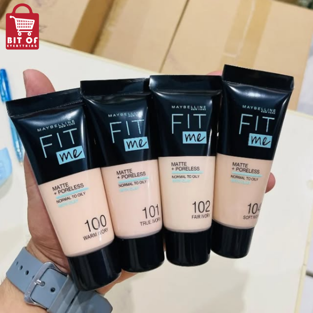 MAYBLINE FIT ME TUBE FOUNDATION