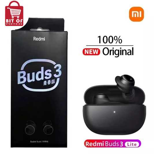 Original Xiaomi Redmi Buds 3 Lite TWS Bluetooth 5.2 Earphone Headset IP54 18 Hou