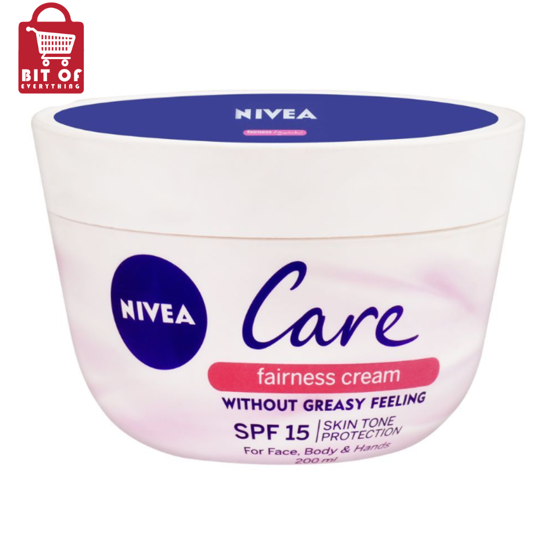 Nivea Fairness Face & Body Cream, 200ml