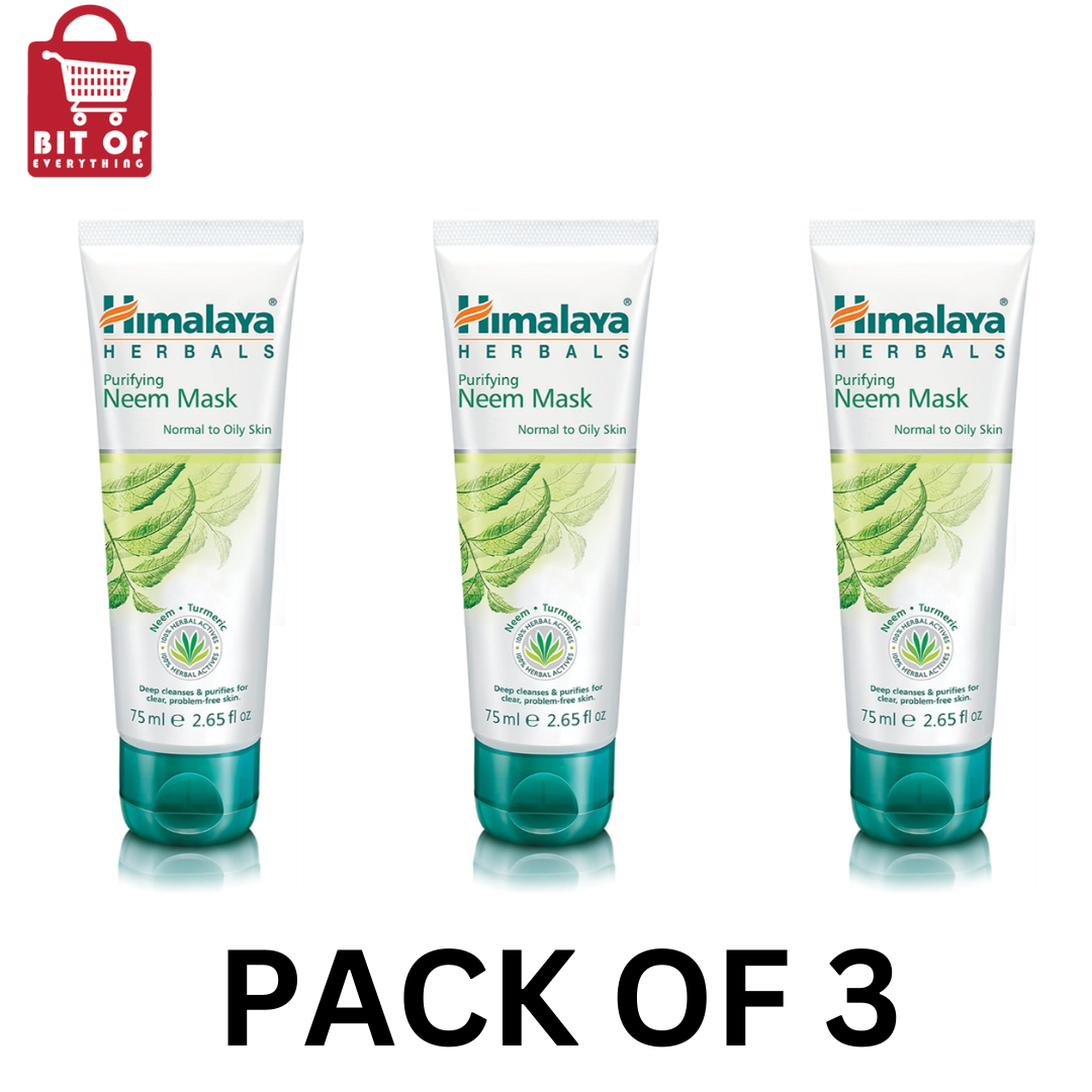 Himalaya Purifying Neem Mask PACK OF 3