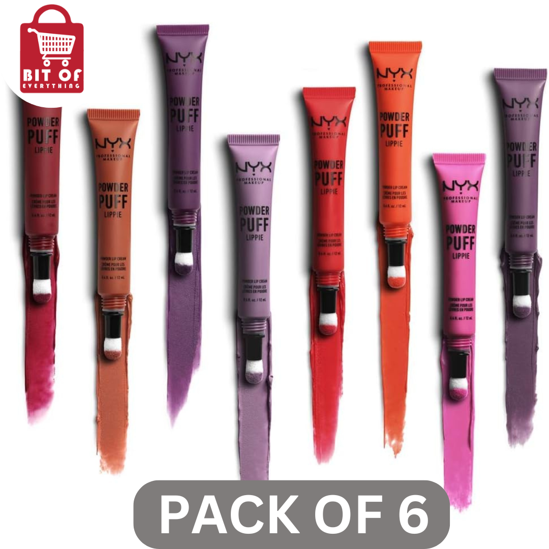 NYX LIPGLOSS PACK OF 6