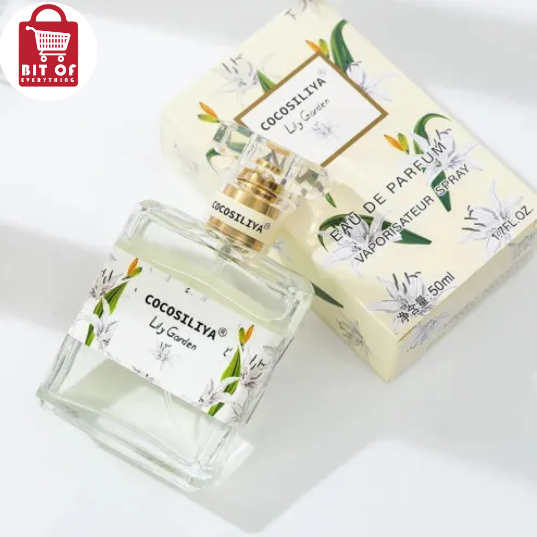 LEMOOC Floral Series Lady Perfume Fragrance 50ml Minyak Wangi Gift