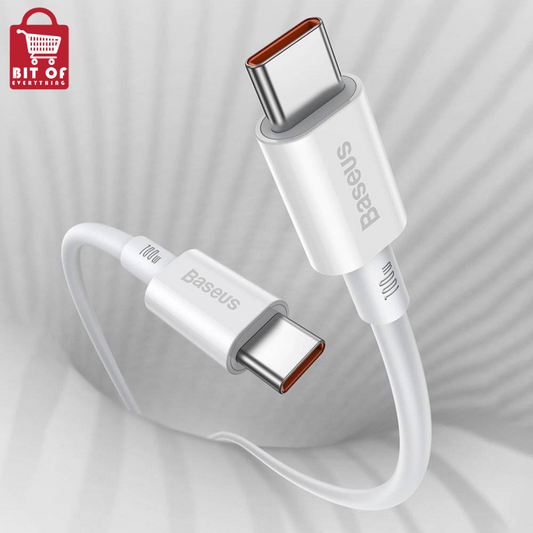 Baseus Superior Series Fast Charging Data Cable Type-C to Type-C White