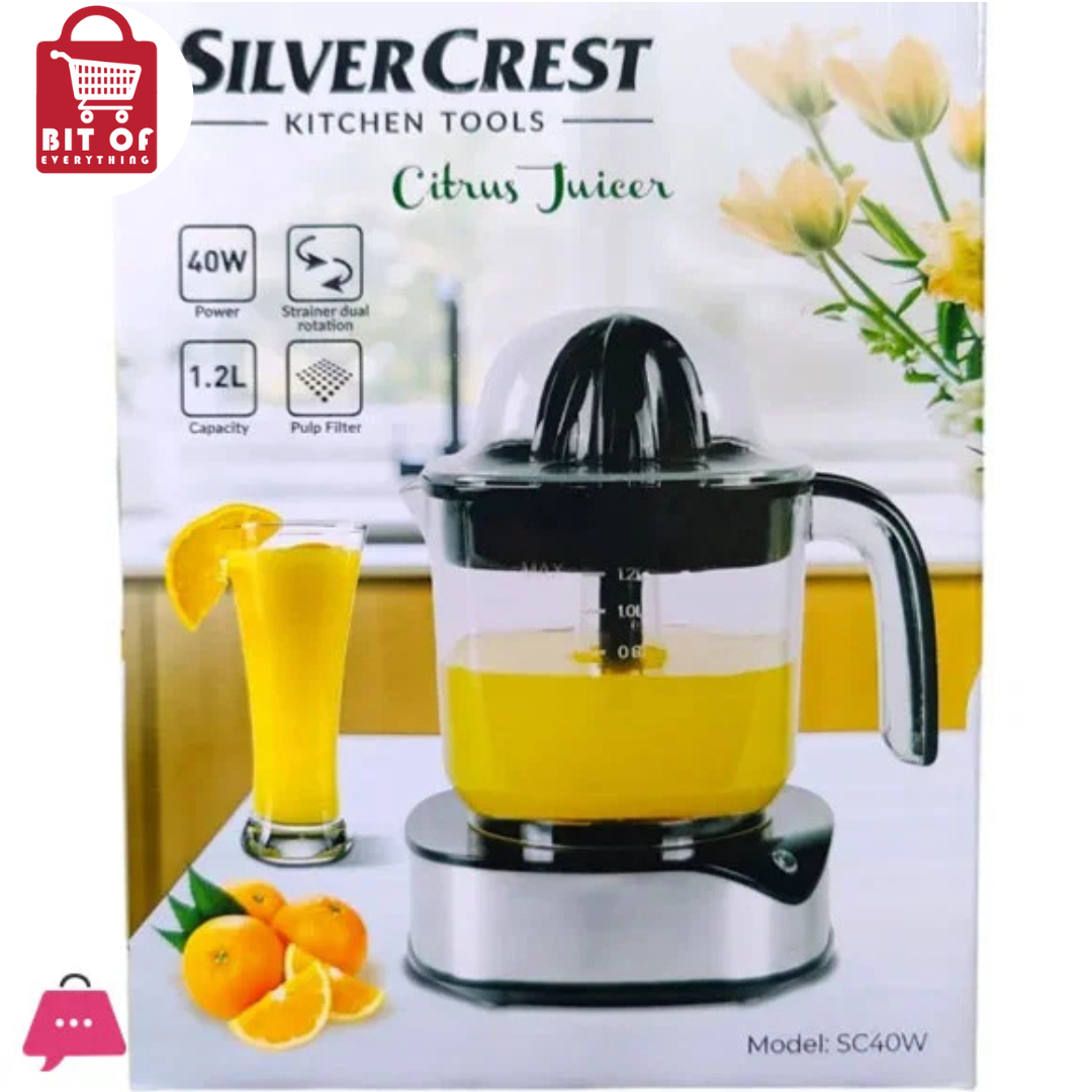 Silver Crest Orange Juicer Machine Electric Citrus Juicer press Orange