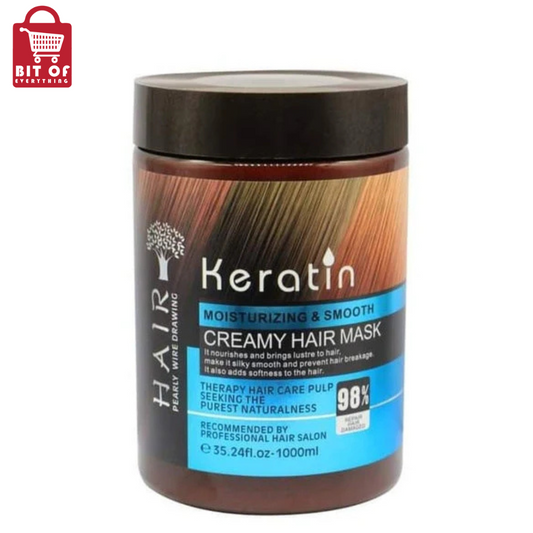 KERATIN CREAMY HAIR MASK 1000ML 1-PCS