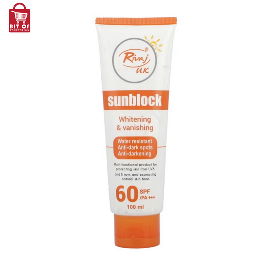 Rivaj Sunblock Whitening & Vanishing 100ml