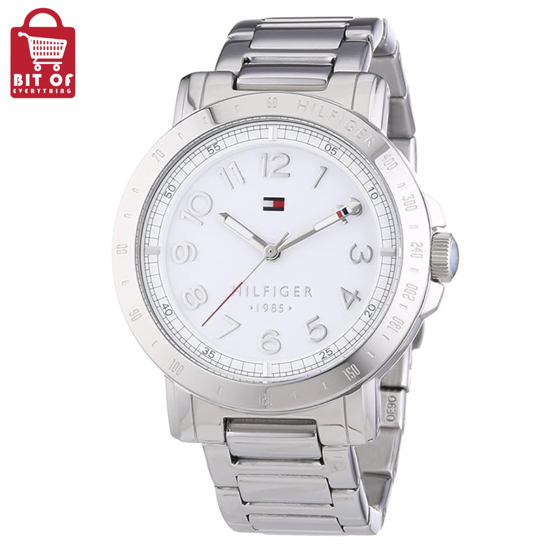 Tommy Hilfiger Ladies  Stainless Steel Band Watch - 1781397