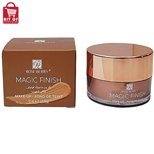 Rose Berry Magic Finish Make Up Foundation Beige