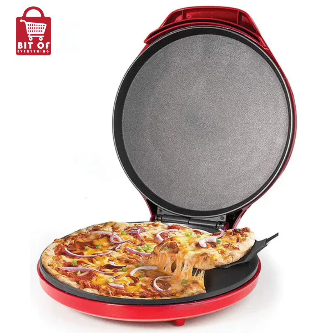 Betty Crocker 12" Pizza Maker with Variable Temperature (Red) BC-4958CR