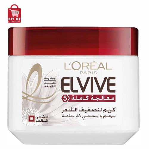 L'Oreal ELVIVE TOTAL REPAIR 5 STYLING CREAM JAR