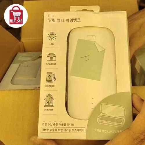 POWERBANK WITH MIRROR AND CABLE DEAL OF 2