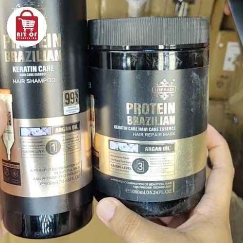 PROTEIN BRAZILIAN HAIR MASK AND SHAMPOO SET