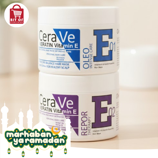 CeraVe Keratin Vitamin E Intense Hair Mask (Each)