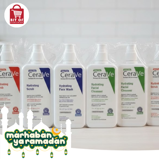 CeraVe Complete Cleansing & Exfoliating Bundle - Pack of 6