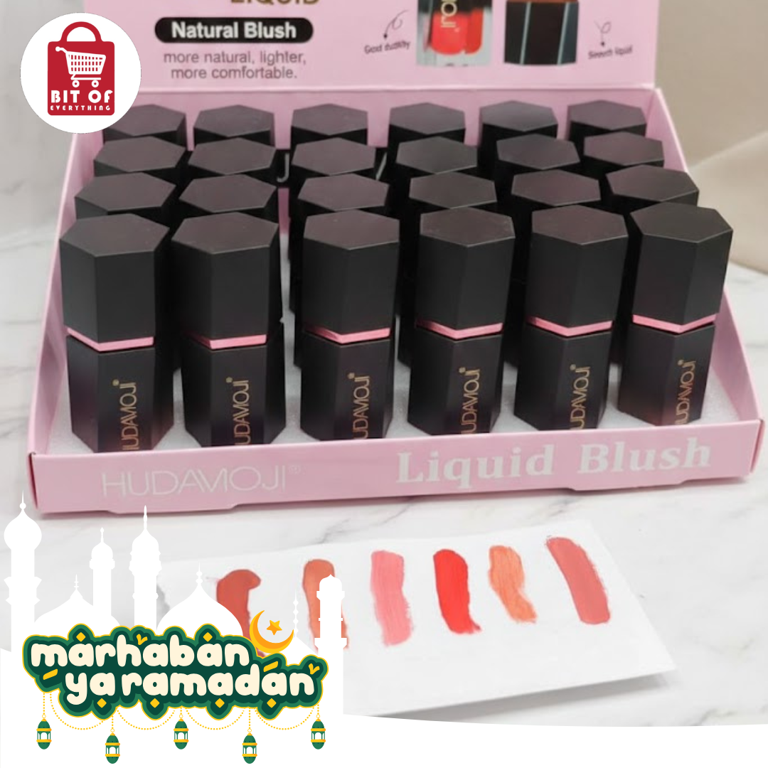 HUDAMOJI Liquid Blush - Natural Matte (Each)