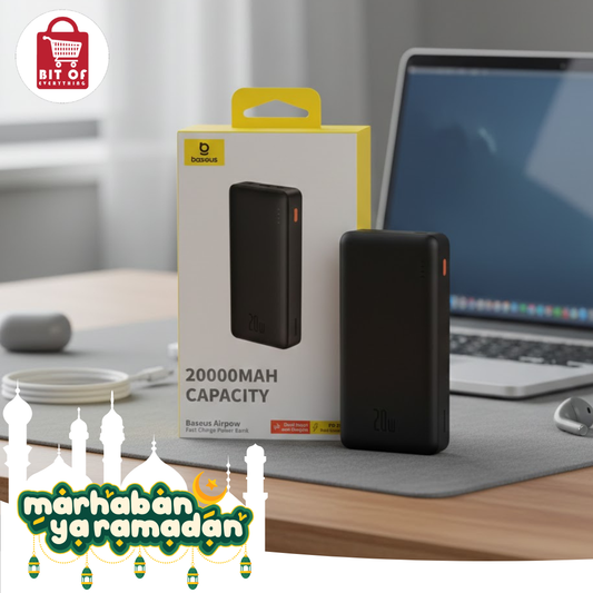 Baseus Airpow 20W 20000mAh Fast Charging Power Bank