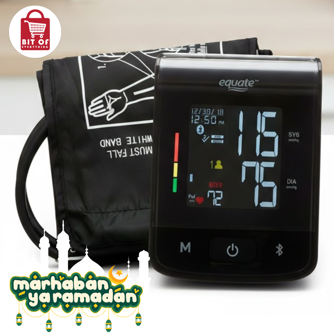 Equate Bluetooth Upper Arm Blood Pressure Monitor