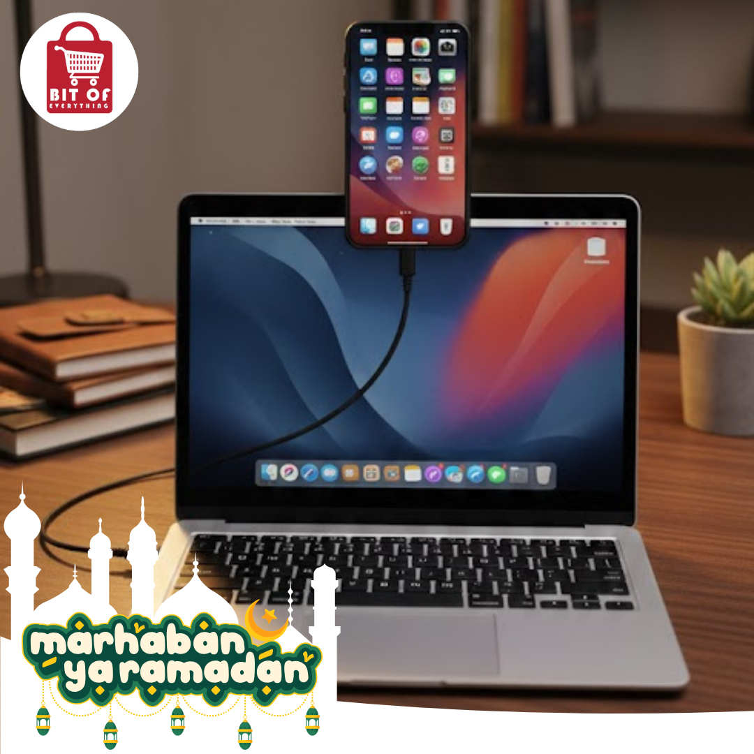 Portable External Dual Monitor for Smartphones & Laptops