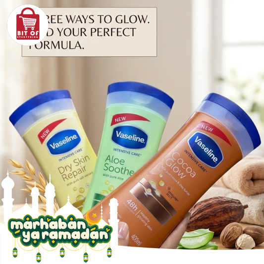 Vaseline Moisturizing Body Lotion – Long-Lasting Hydration (EACH)