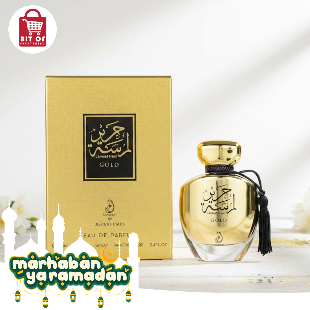 Lamsat Hair Gold Perfume – Luxurious Fragrance & Hair Mist by Lamsat