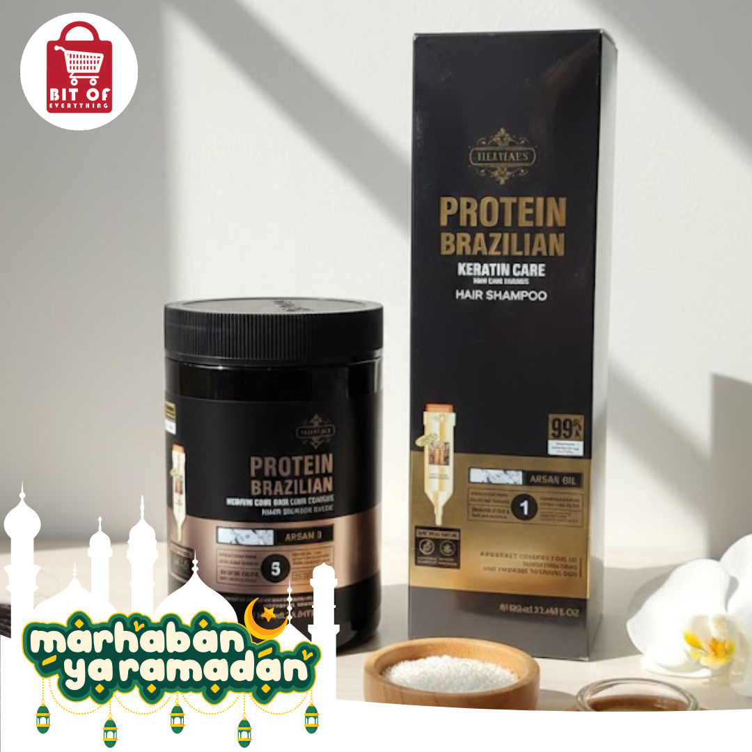 Protein Brazilian Shampoo & Hair Mask – 2-in-1 Hair Care Deal by hair care set