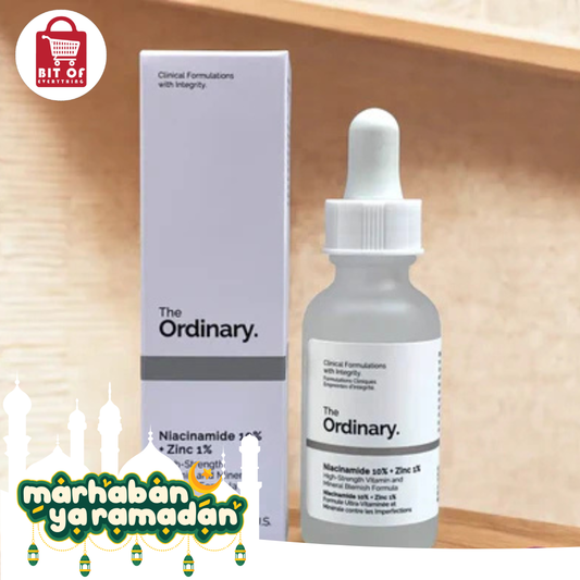 Niacinamide 10% + Zinc 1% Serum – Oil Control & Pore Refining by The Ordinary