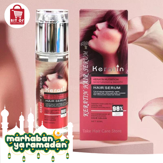 Keratin Hair Serum – Smooth, Repair & Strengthen Hair by hair serums