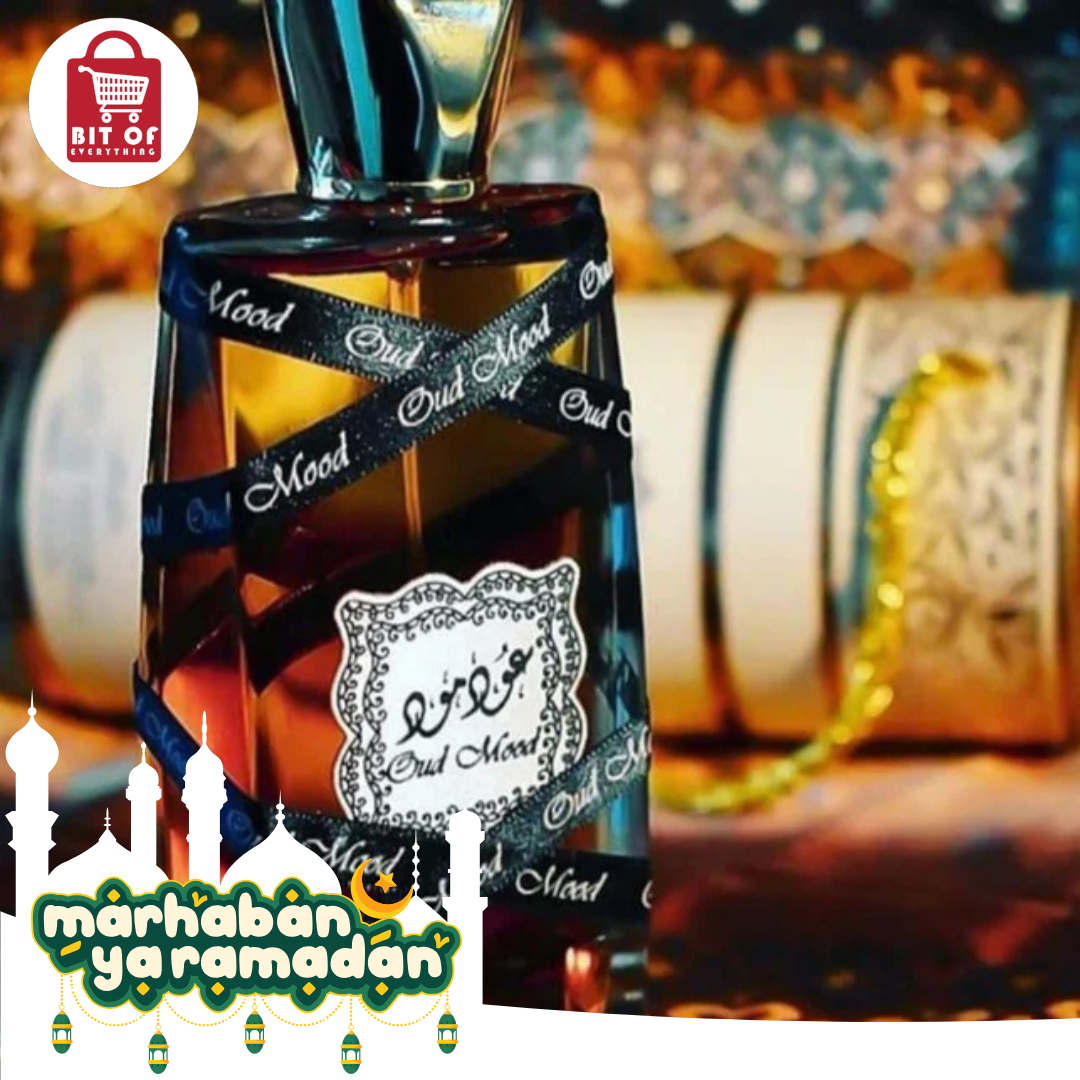 Oud Mood Eau de Parfum 100ml – Rich Oriental Oud Fragrance by Lattafa Perfumes
