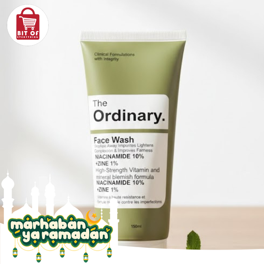 Niacinamide Face Wash – Oil Control & Deep Pore Cleanser by The Ordinary