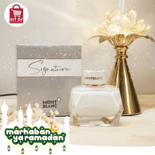 Montblanc Signature Eau de Parfum for Women – Elegant Vanilla & Musk Fragrance