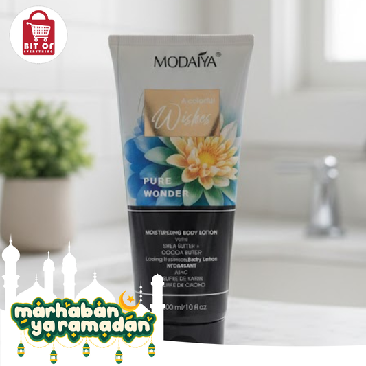 Modaiya Natural Body Lotion – Soft, Silky, and Radiant Skin