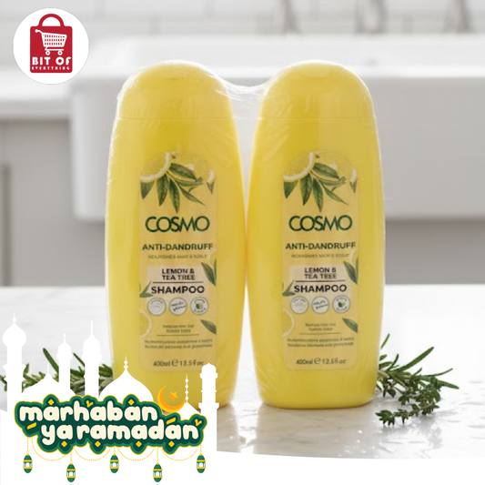 Cosmo Anti-Dandruff Shampoo – Deep Cleansing & Flake Control (EACH)