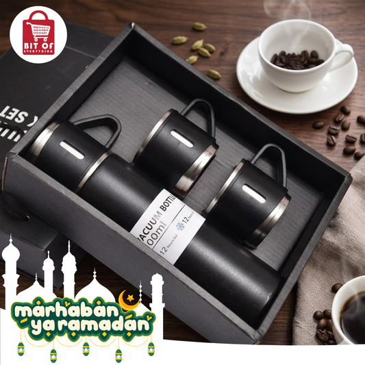 Portable Vacuum Flask Gift Set – Eco-Friendly & Durable Bottles