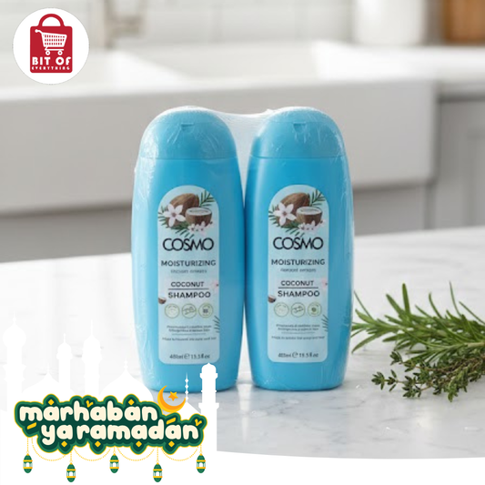Cosmo Moisturizing Shampoo – Deep Hydration for Smooth, Soft Hair (EACH)
